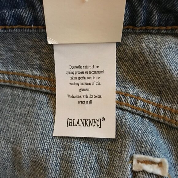 BlankNYC "The Barrow" High Rise Distressed Shorts Size 29 - Picture 11 of 14